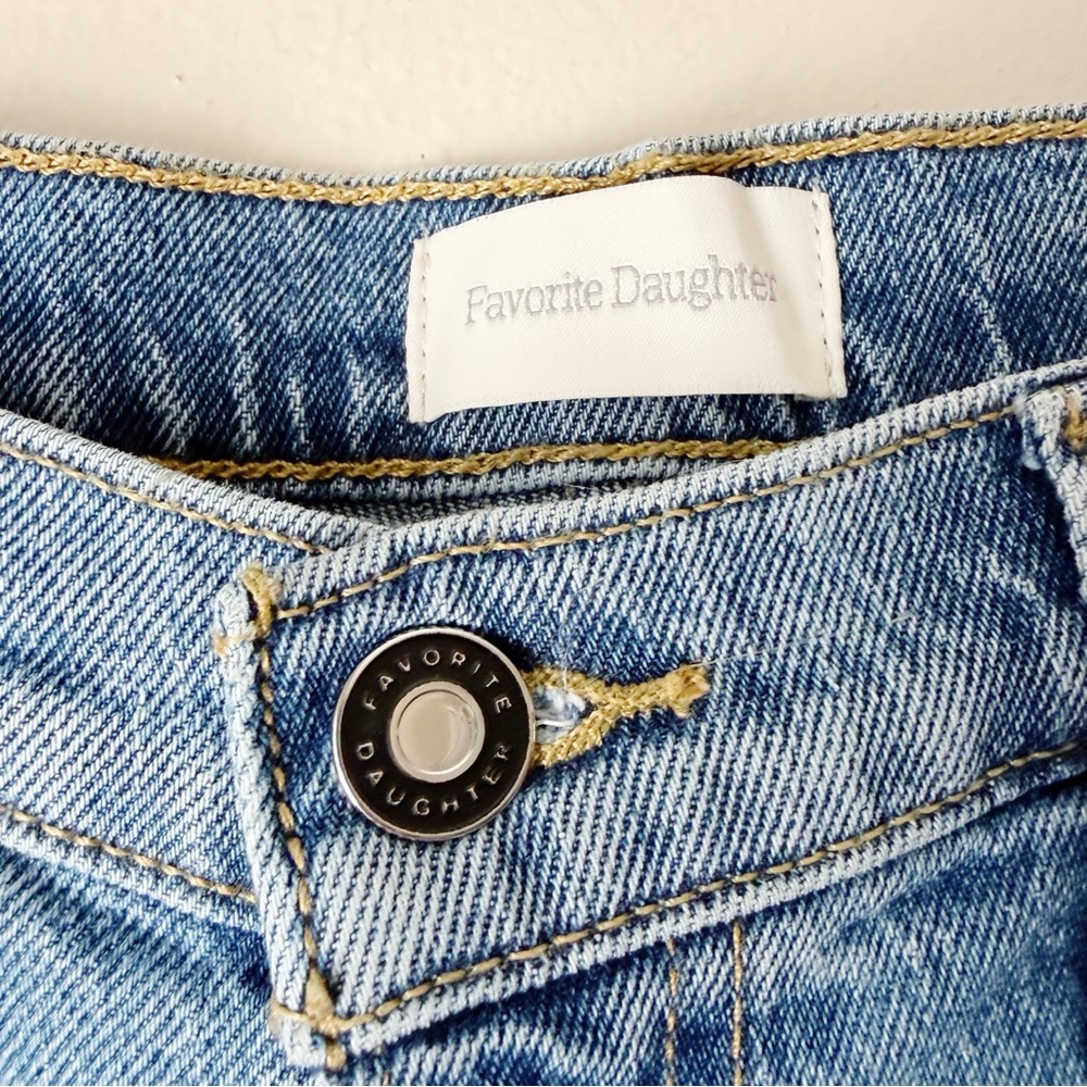Favorite Daughter | Valentina Super High Rise Cigarette Ankle Jeans Santiago 28 - Picture 3 of 7